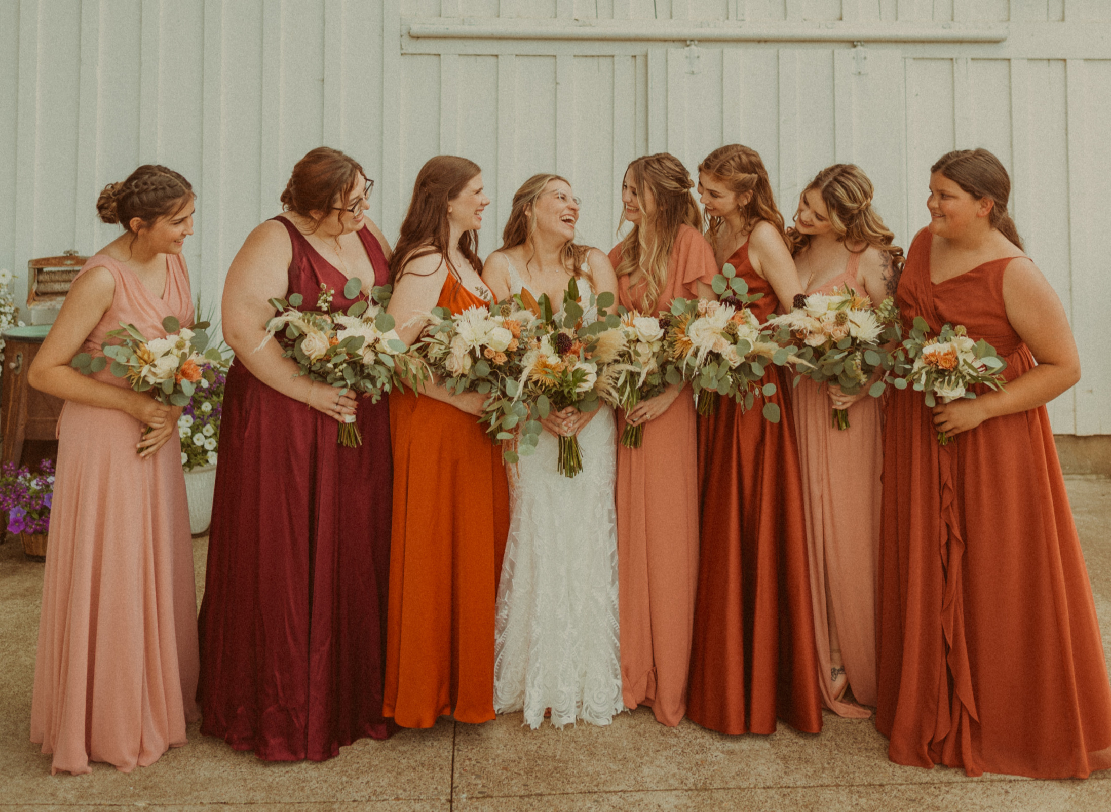 Professional wedding makeup and hair services by Blushing Flower Events for Pacific Northwest weddings